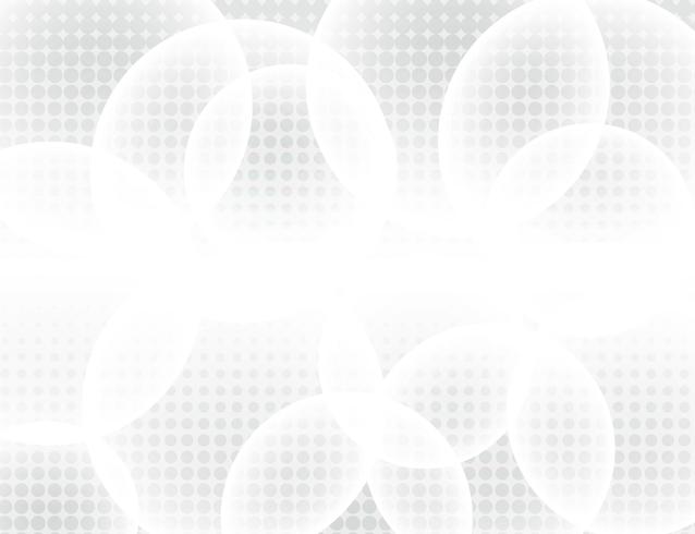 Vecteur de fond abstrait blanc Résumé gris. Contexte de conception moderne pour le modèle de présentation de rapport et de projet. Illustration vectorielle Forme de courbe futuriste et circulaire