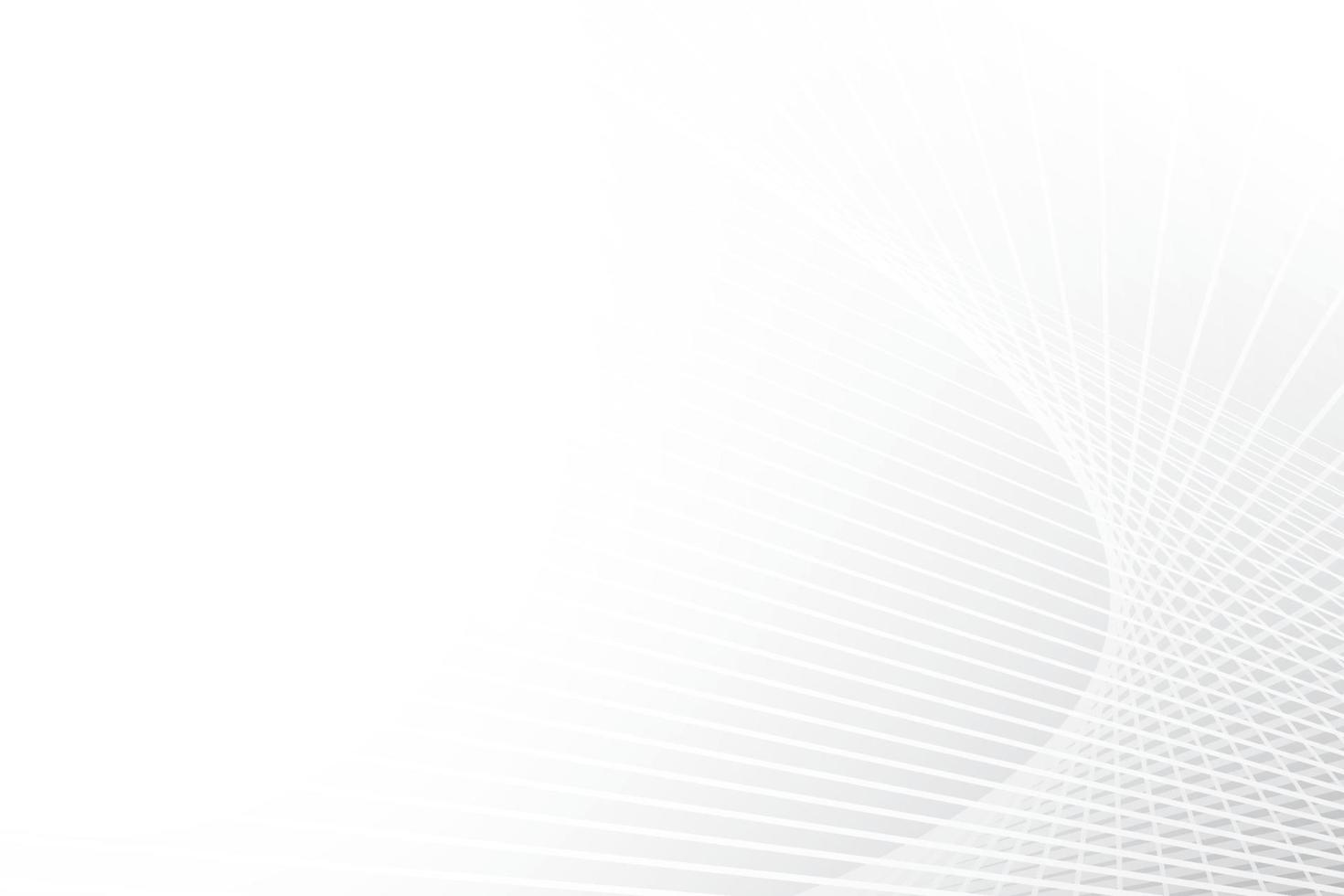 abstrait dégradé blanc et gris avec forme géométrique. illustration vectorielle. vecteur