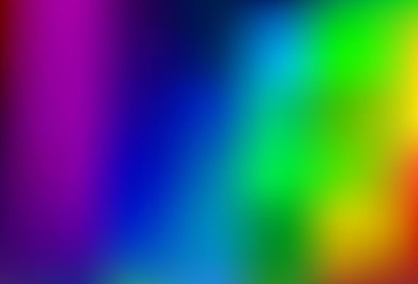 multicolore clair, bokeh vectoriel arc-en-ciel et motif coloré.