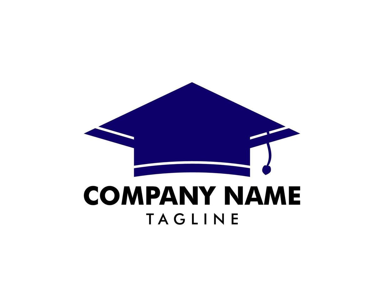 graduation cap vector logo template éléments de conception