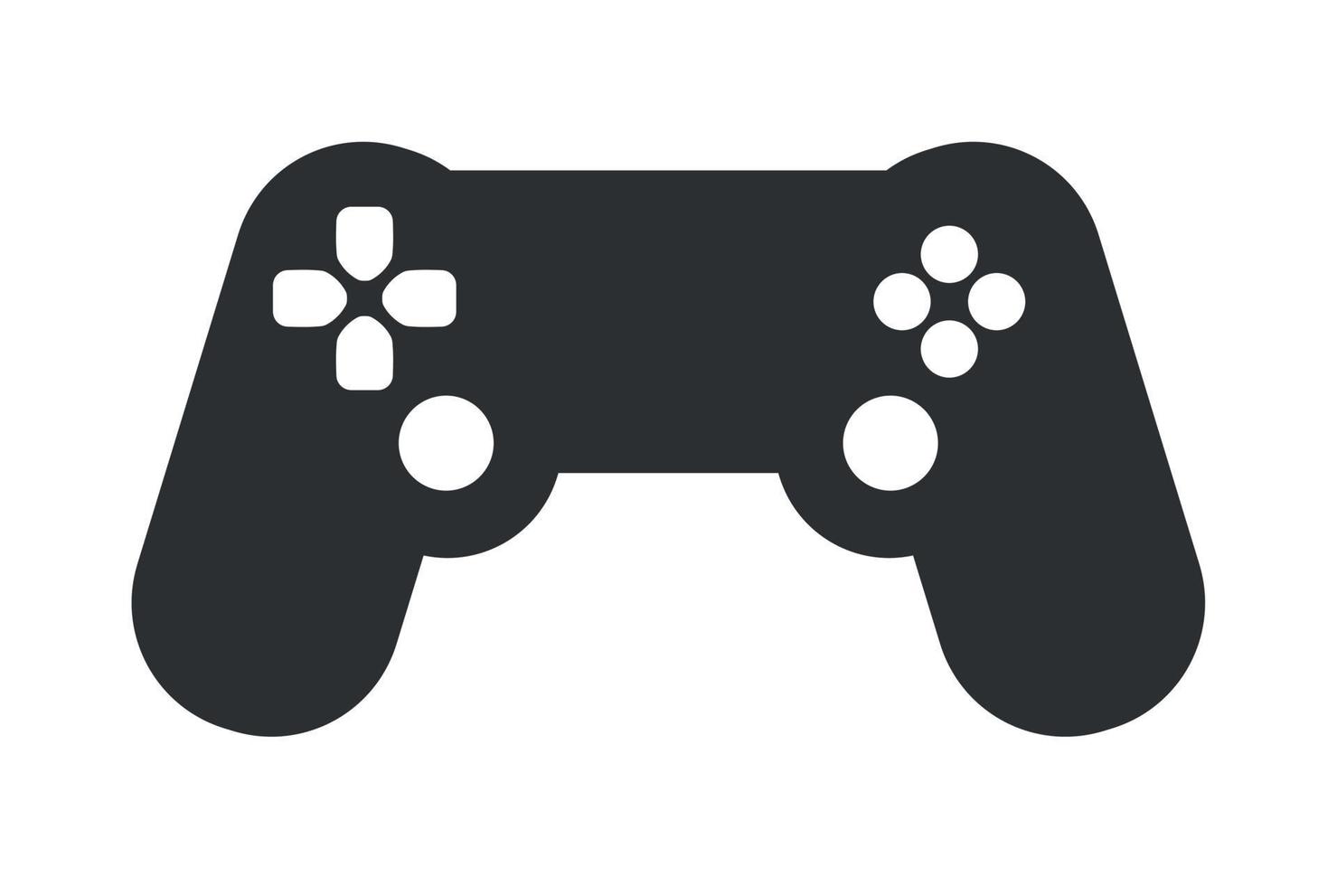 icône vectorielle de la manette de jeu vecteur