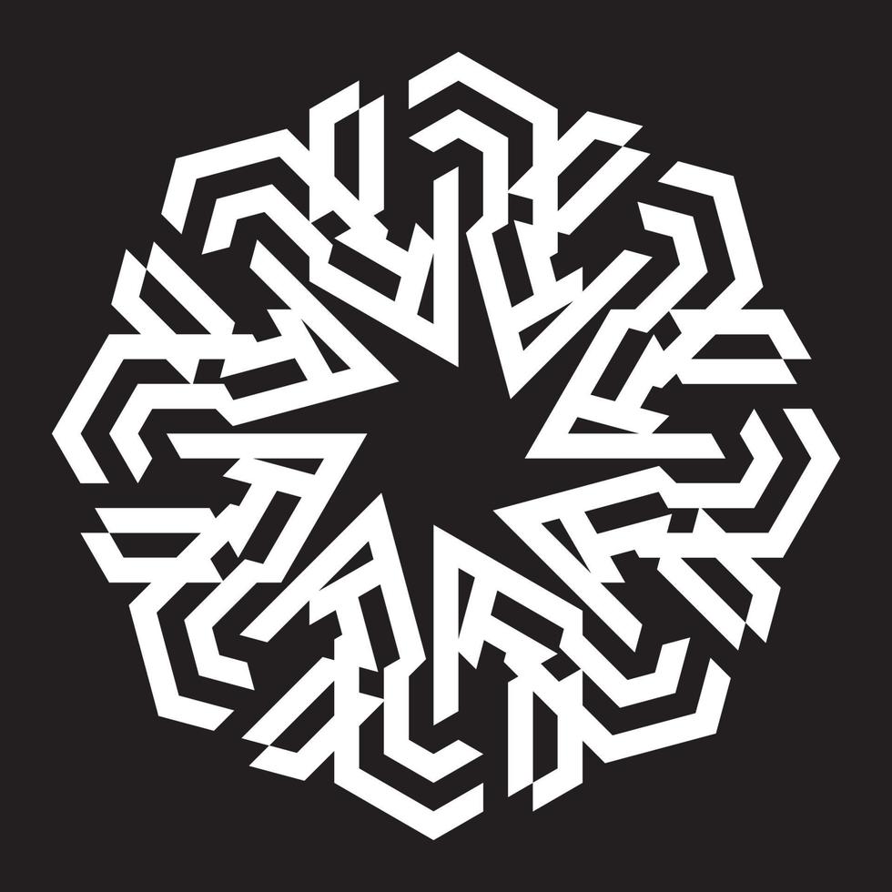 image abstraite géométrique de vecteur pour le logo ou autre