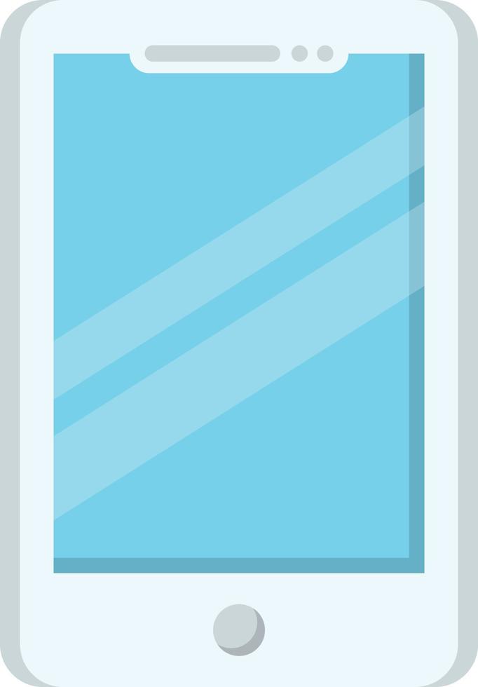 illustration vectorielle mobile sur un fond. symboles de qualité supérieure. icône plate de ligne vectorielle pour le concept ou la conception graphique. vecteur