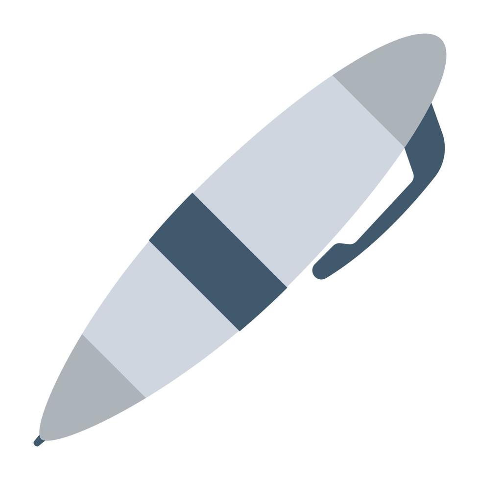 concepts de stylo à bille vecteur