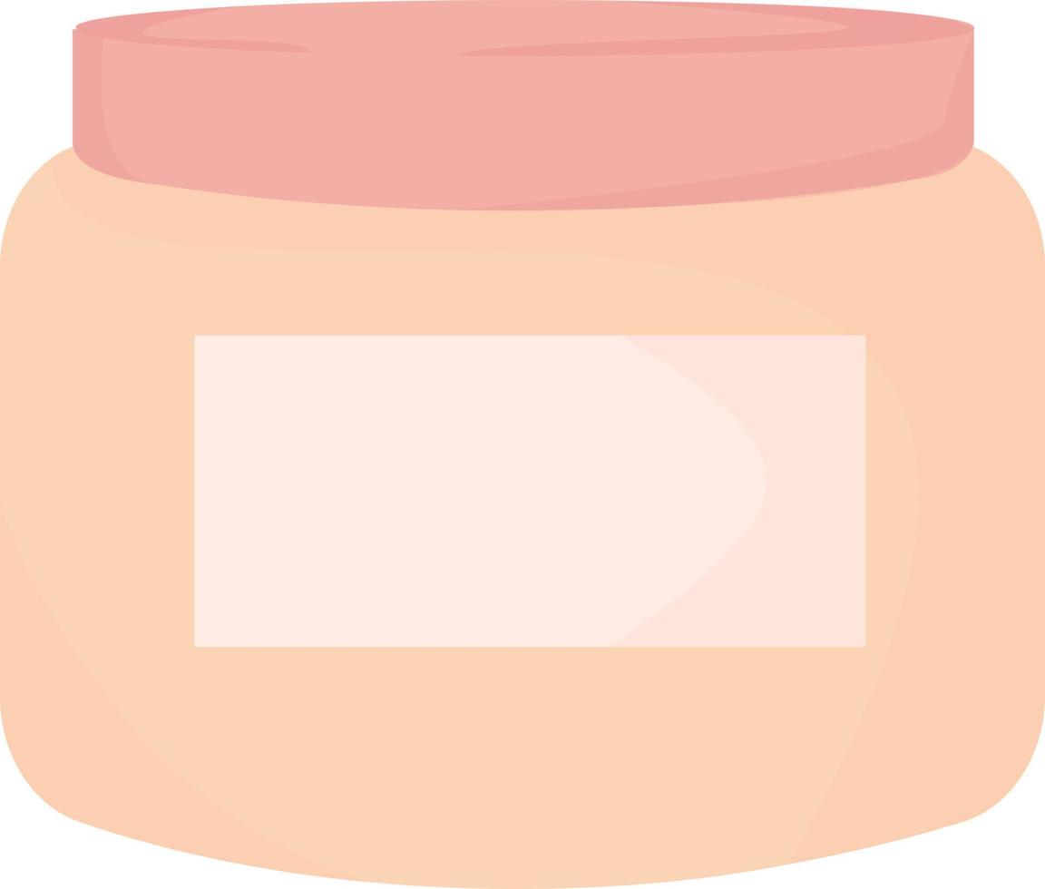 éléments de concept de soins de la peau pastel vecteur