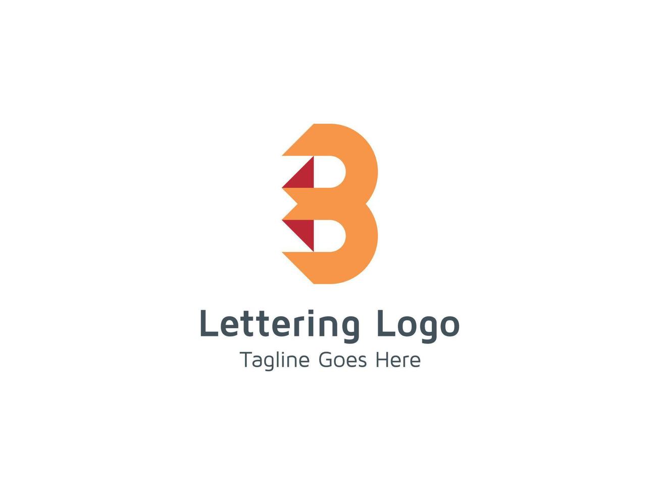 lettre b initiale b design logo modèle créatif pro vecteur gratuit