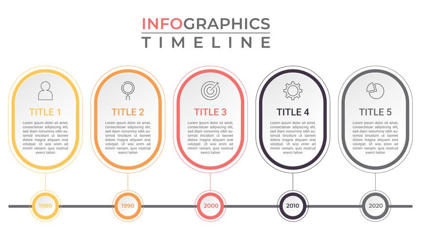 Infographie de l&#39;entreprise. diagramme de compétition. modèle de visualisation de données d’entreprise pour la présentation. vecteur