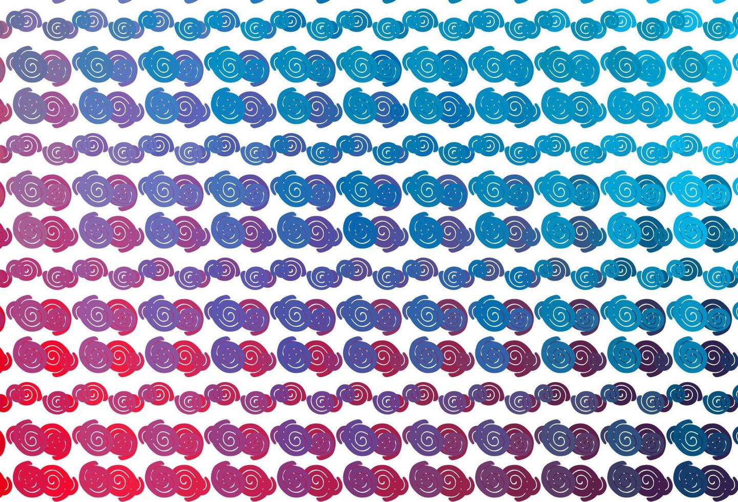 motif vectoriel bleu clair et rouge avec des formes de lampe.