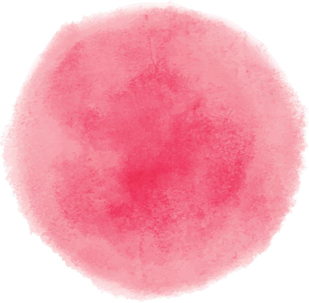 point aquarelle rose vecteur