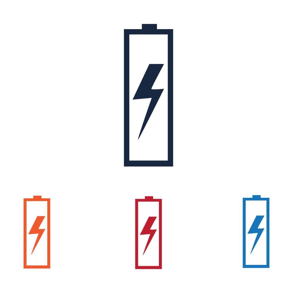 icône de charge de la batterie vecteur