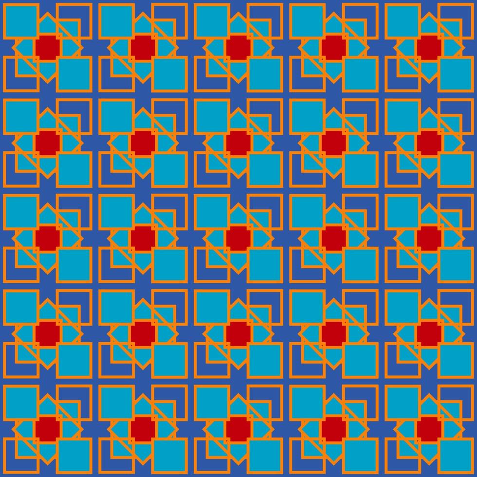 motif géométrique coloré vecteur