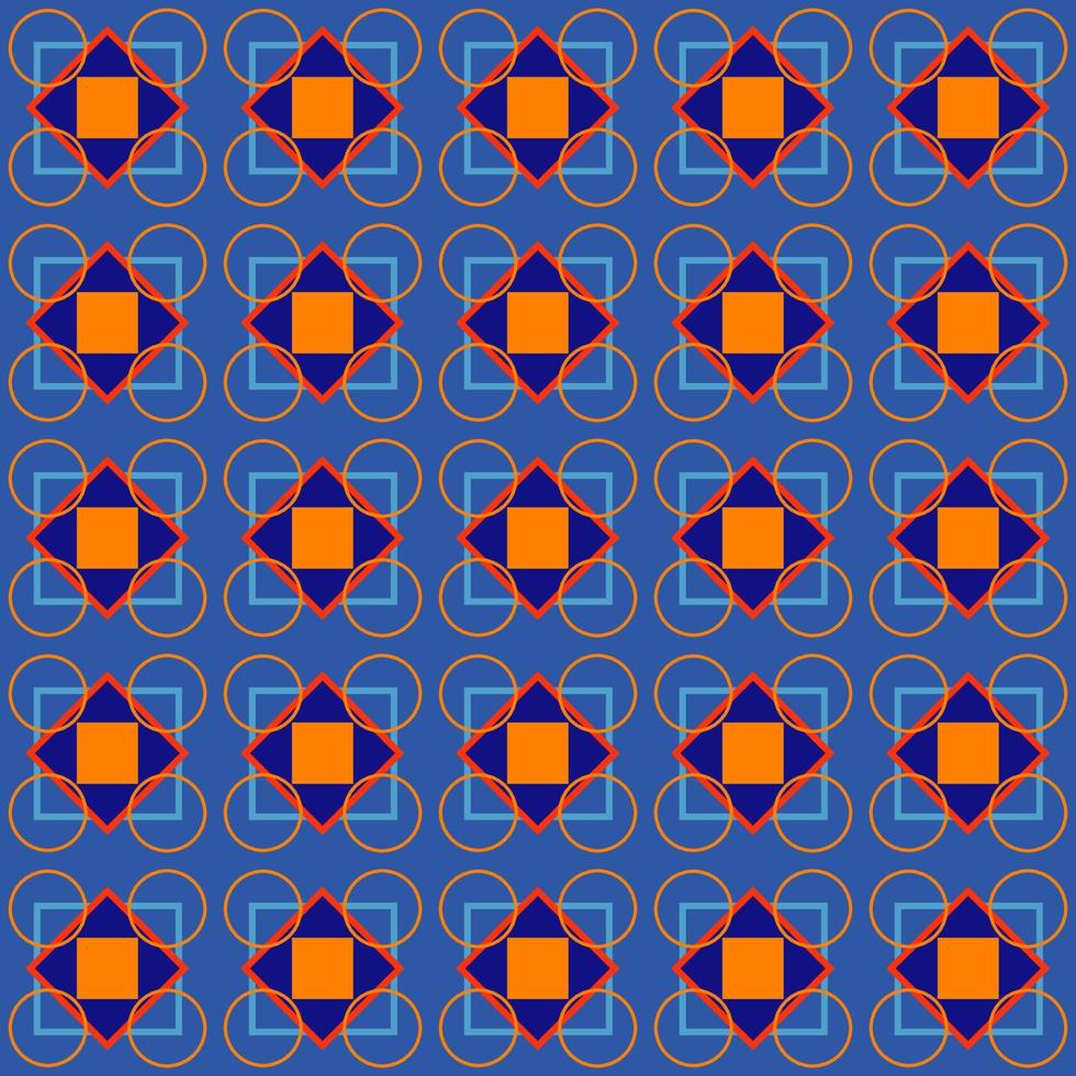 motif géométrique coloré vecteur
