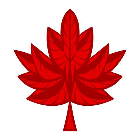 Logo vectoriel automne feuille d&#39;érable