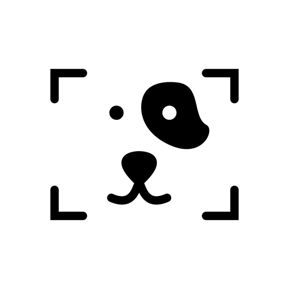 création de logo photo chien dalmatien vecteur