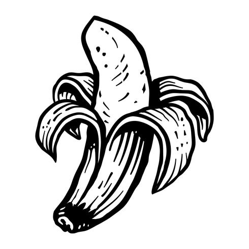 banane vecteur
