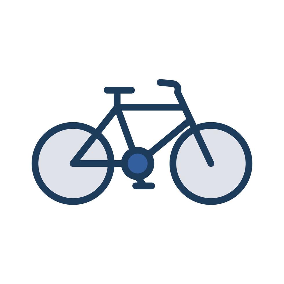 icône de vecteur isolé de vélo qui peut facilement modifier ou éditer