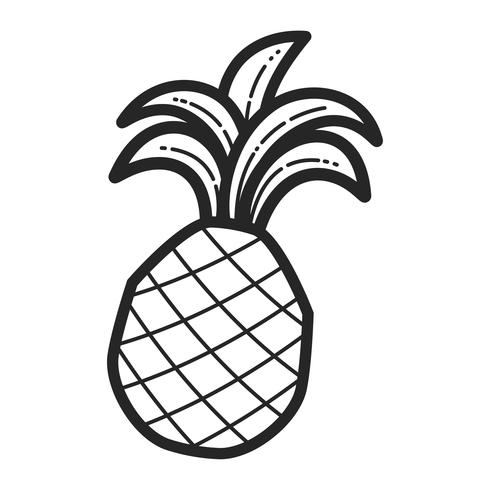 Fruit d&#39;ananas vecteur