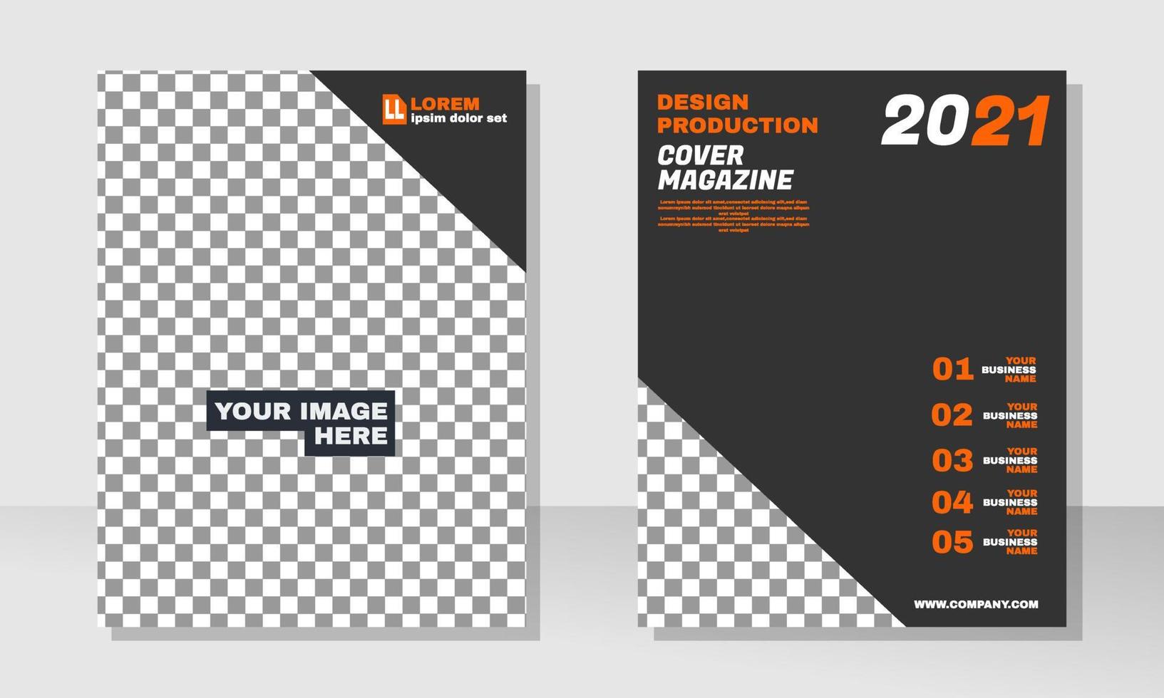 résumé illustration conception rapport annuel couverture vecteur modèle brochures dépliants présentations conception couverture magazine