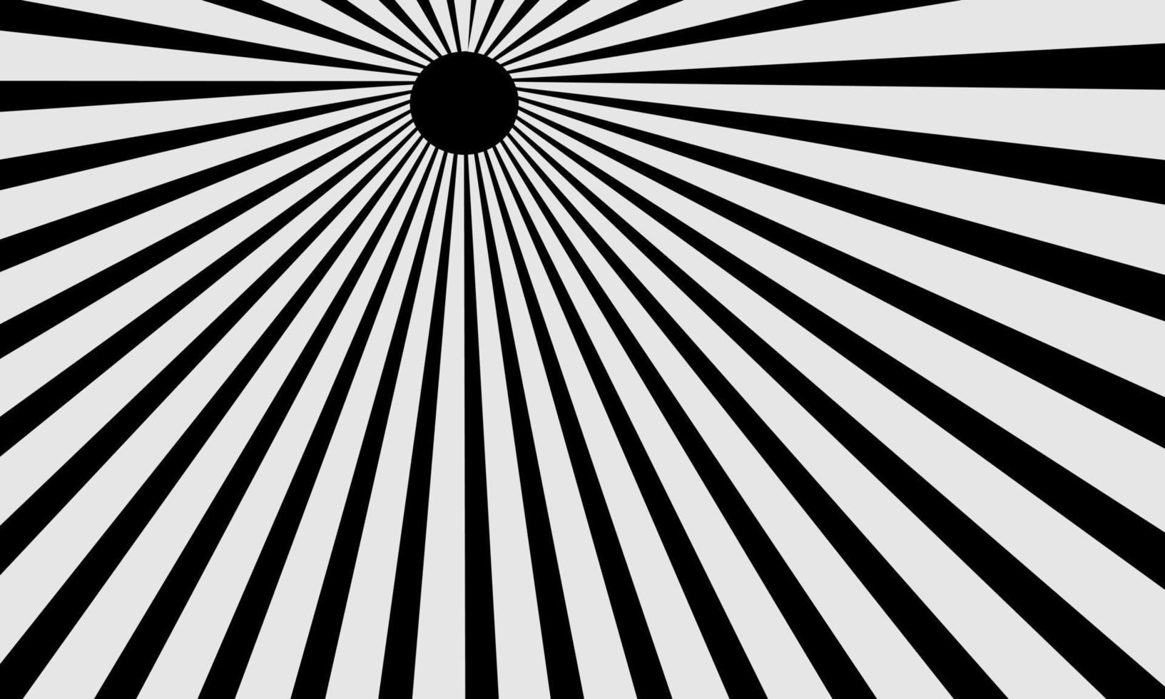 fond abstrait motif de conception noir blanc avec illusion d'optique partie géométrique abstraite 1 vecteur