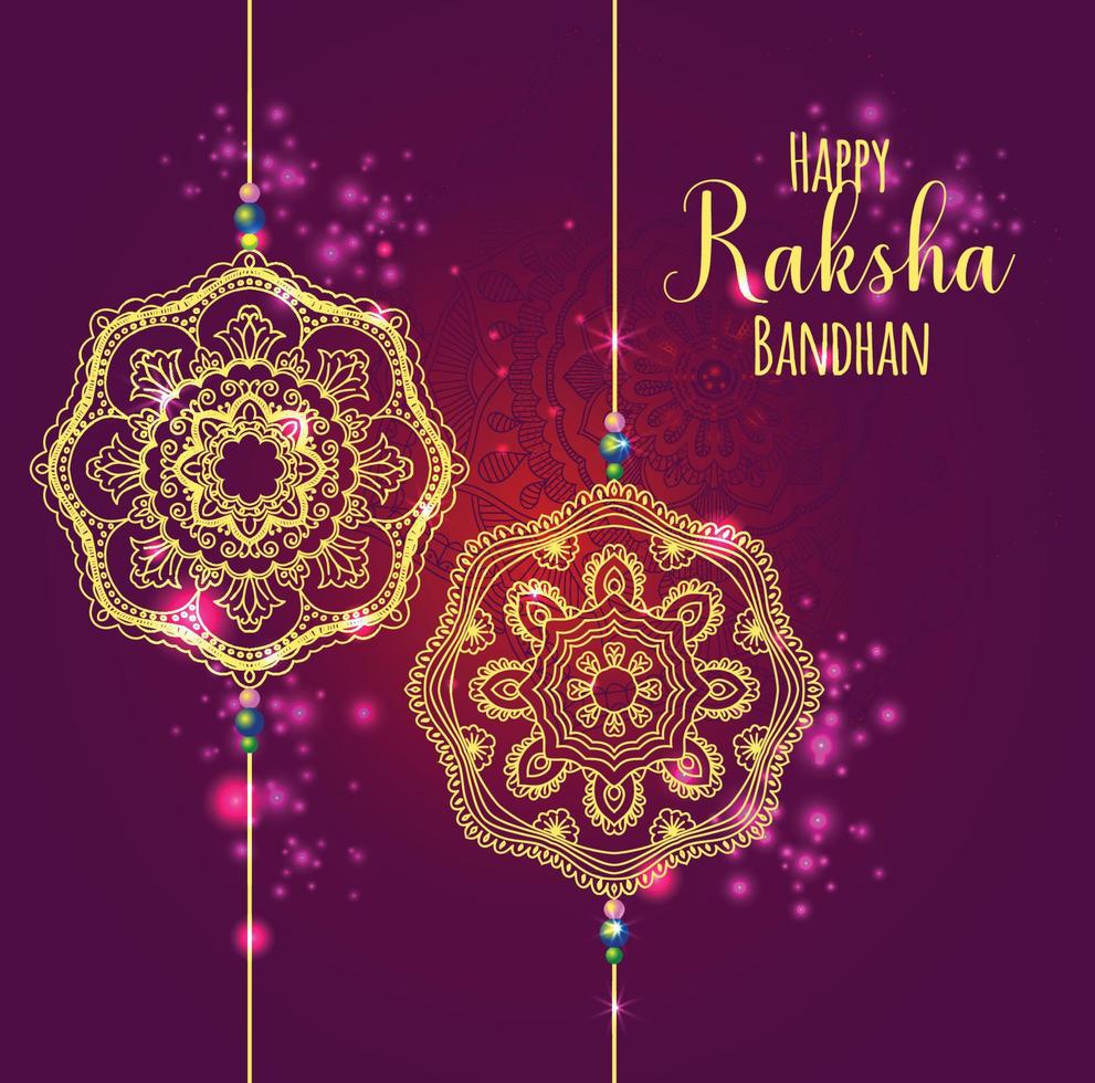 une conception de vecteur graphique pour un festival indien - raksha bandhan.