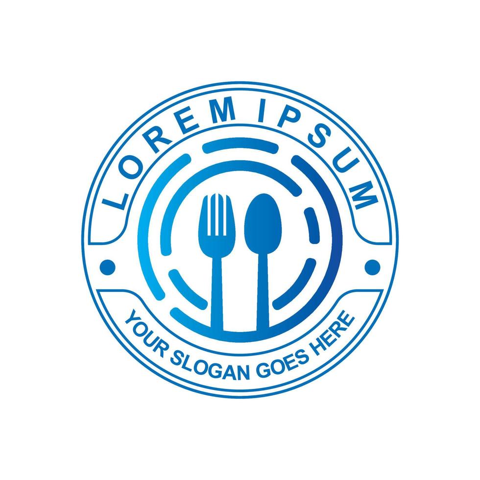 logo de restaurant, vecteur de logo alimentaire