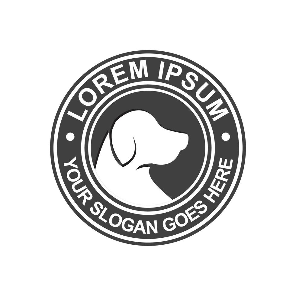 logo de soins pour animaux de compagnie, logo vétérinaire vecteur