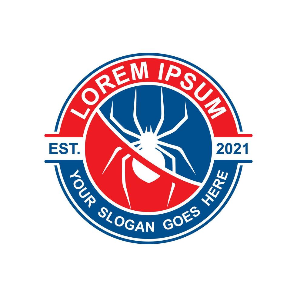 logo antiparasitaire, logo insecticide vecteur