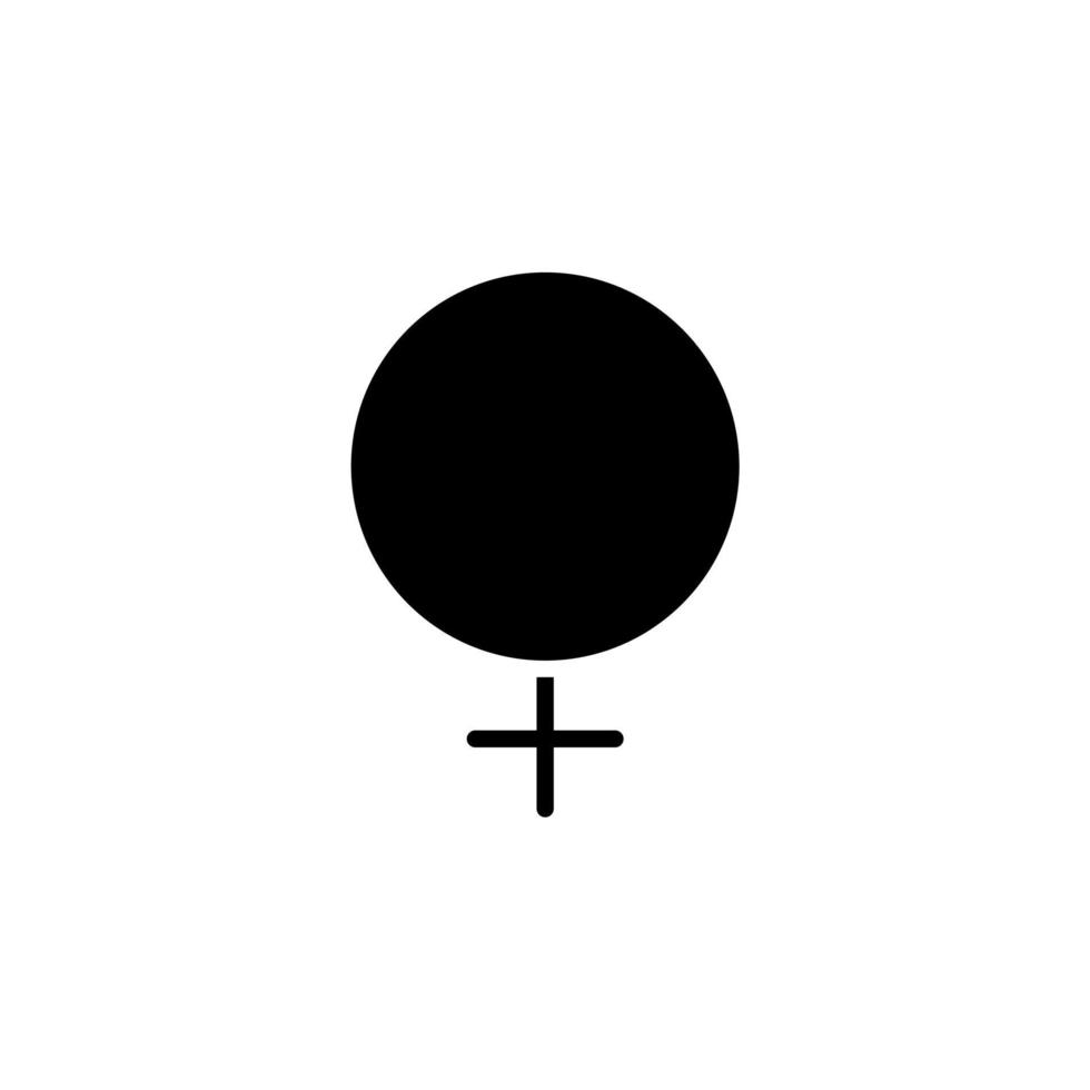sexe, signe, homme, femme, modèle de logo d'illustration vectorielle d'icône solide droite. adapté à de nombreuses fins. vecteur