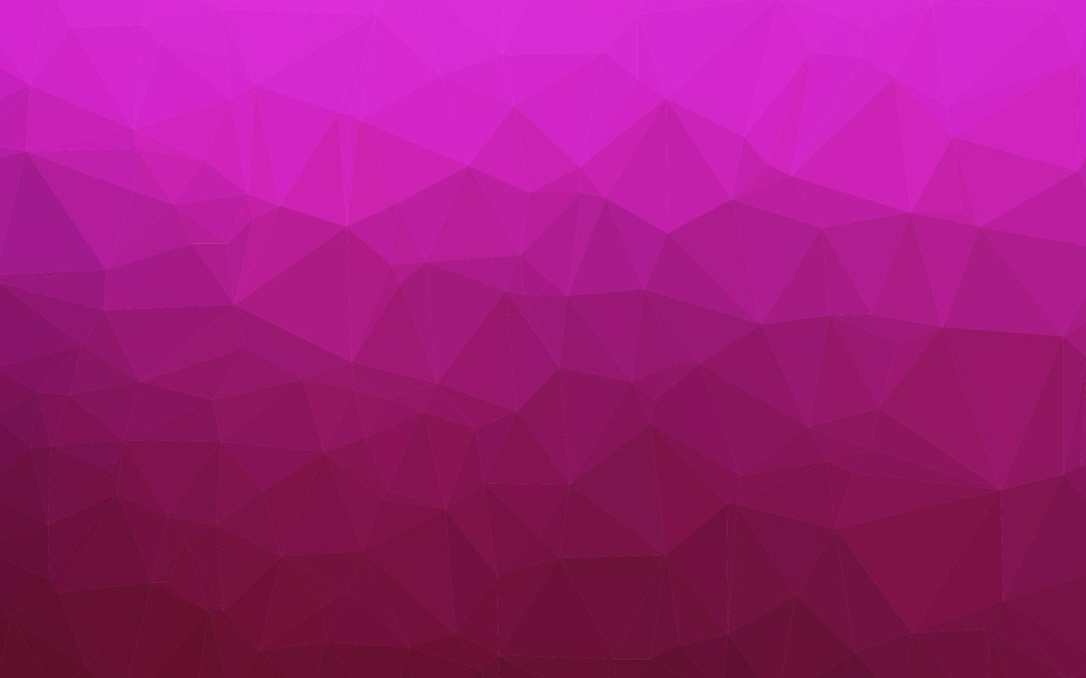 abstrait de polygone de vecteur rose foncé.
