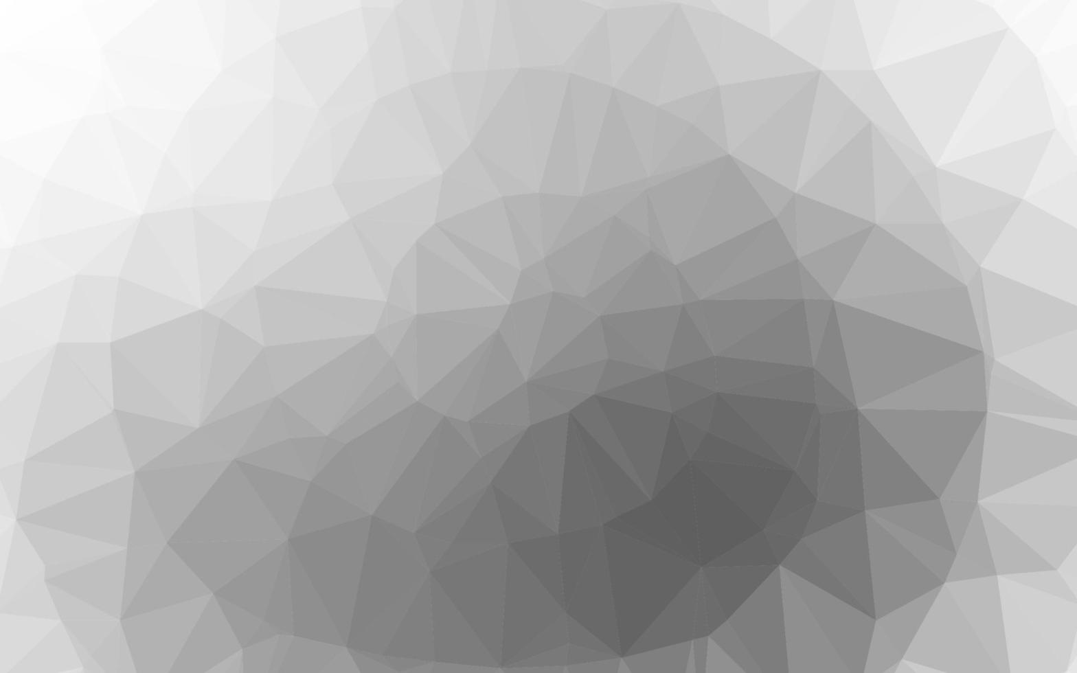 argent clair, texture de triangle flou vectoriel gris.