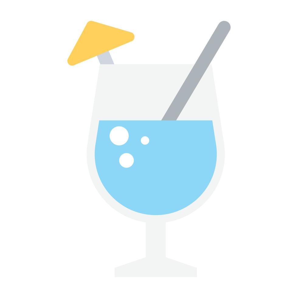 concepts de cocktails à la mode vecteur