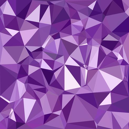 Fond de mosaïque polygonale violet, modèles de conception créative vecteur