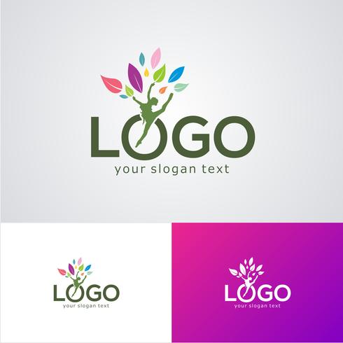 Modèle de conception de logo d&#39;entreprise vecteur