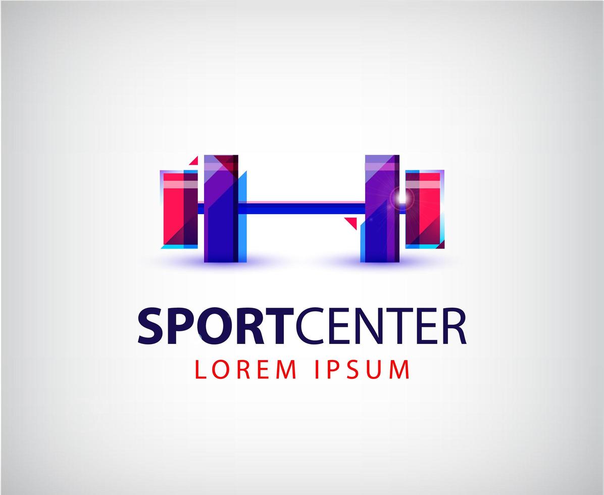 logo de sport vectoriel, création d'icônes. vecteur