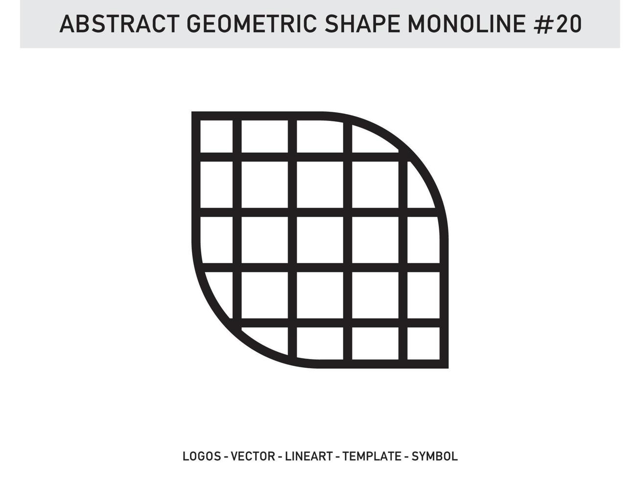 ornement monoline élément géométrique symbole tuile gratuit vecteur