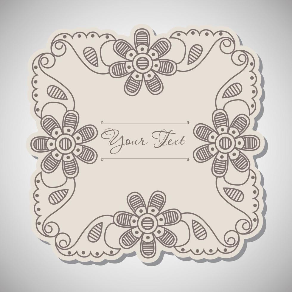 étiquettes vintage cadres art-déco image.damask ornement de défilement baroque vintage tourbillon. monogramme victorien bouclier héraldique swirl.retro floral leaf pattern border feuillage acanthus antique. vecteur