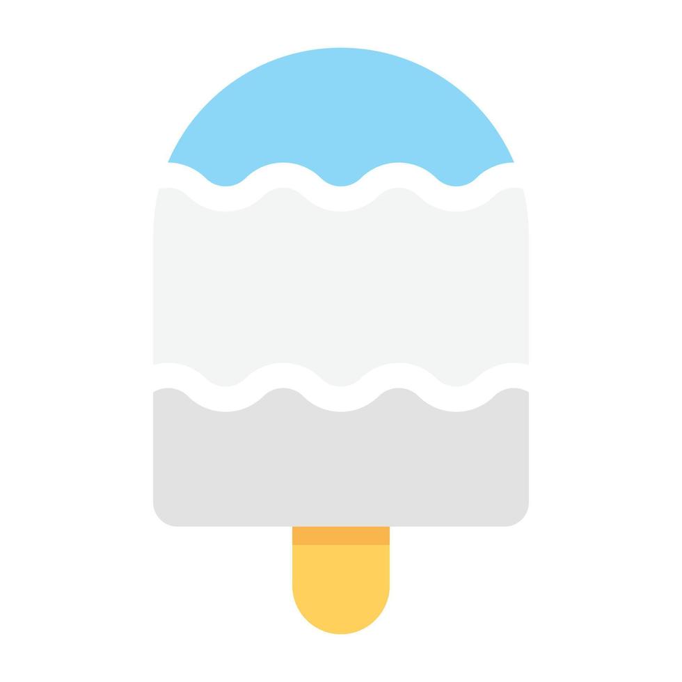 concepts de popsicle à la mode vecteur