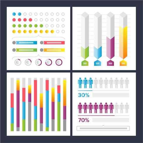 Illustration vectorielle infographique vecteur