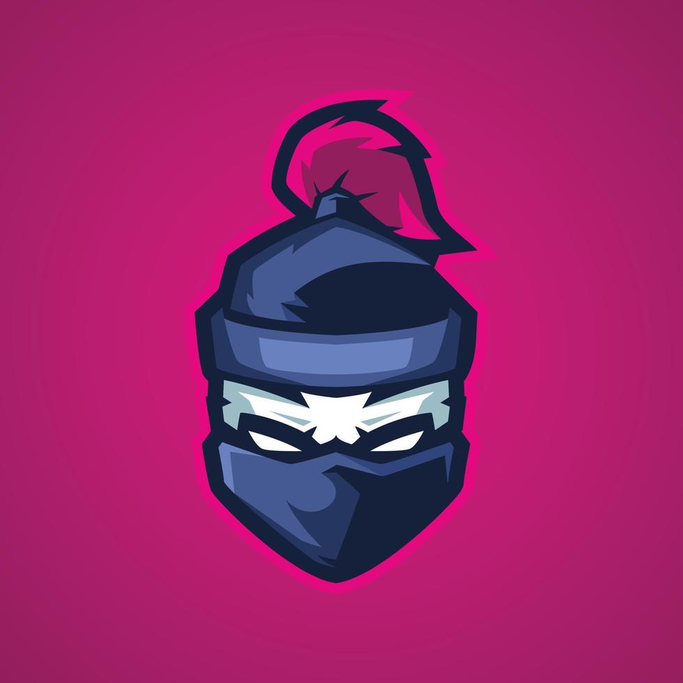 logo esport ninja vecteur