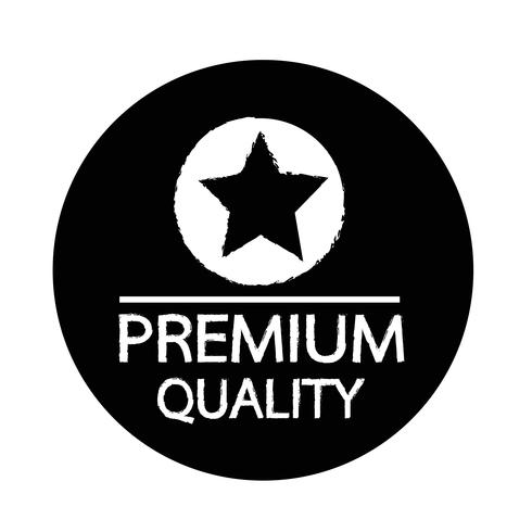Icône Qualité Premium vecteur