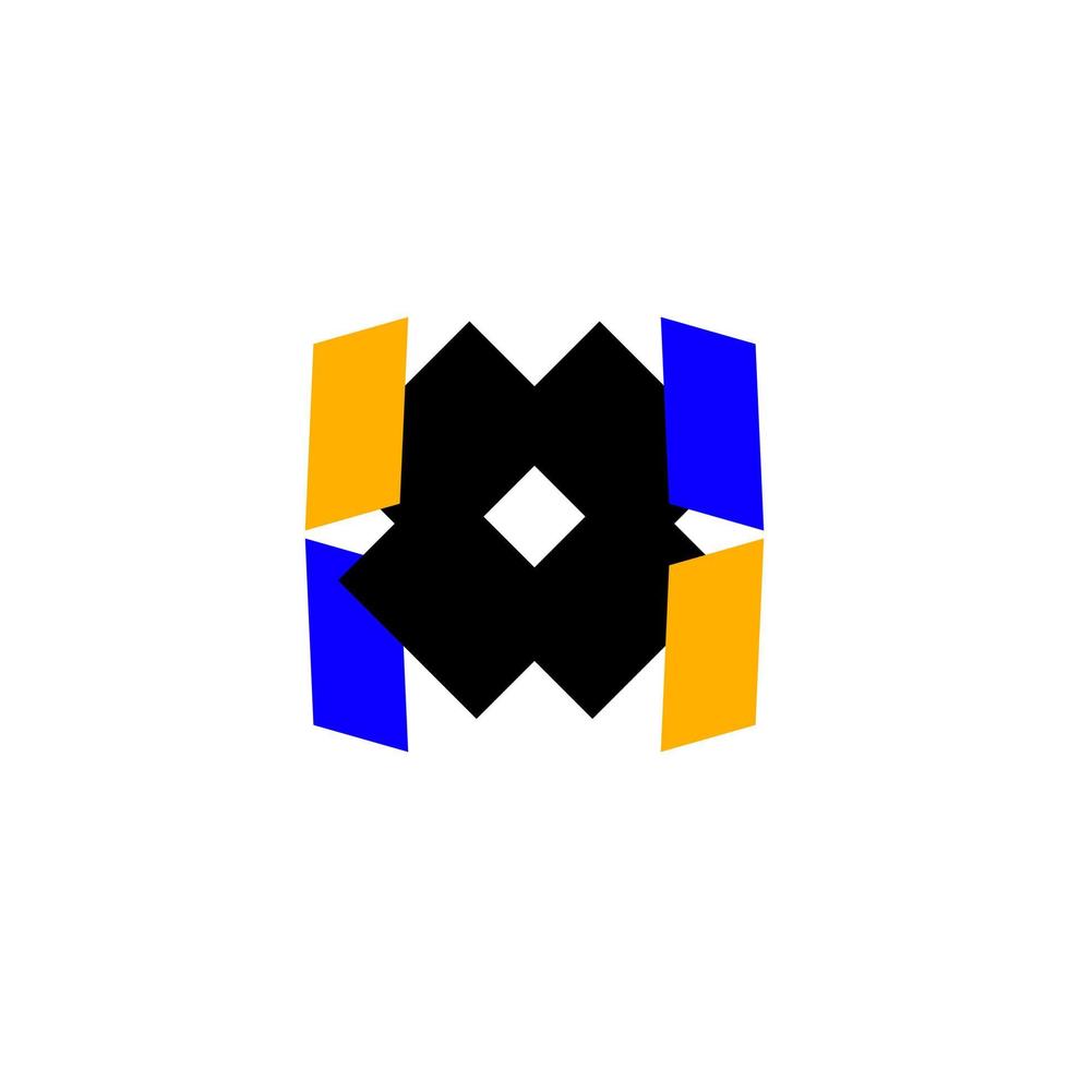 création de logo simple bouclier plat vecteur