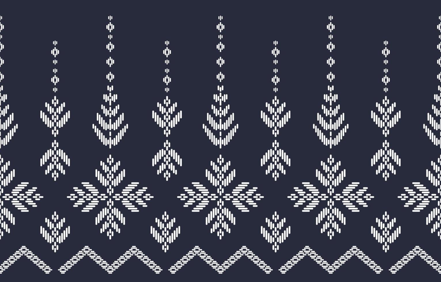 abstrait ethnique. motif harmonieux de broderie tribale, folklorique et de style mexicain. ornement d'art géométrique aztèque print.design pour tapis, papier peint, vêtements, emballage, tissu, couverture, textile vecteur