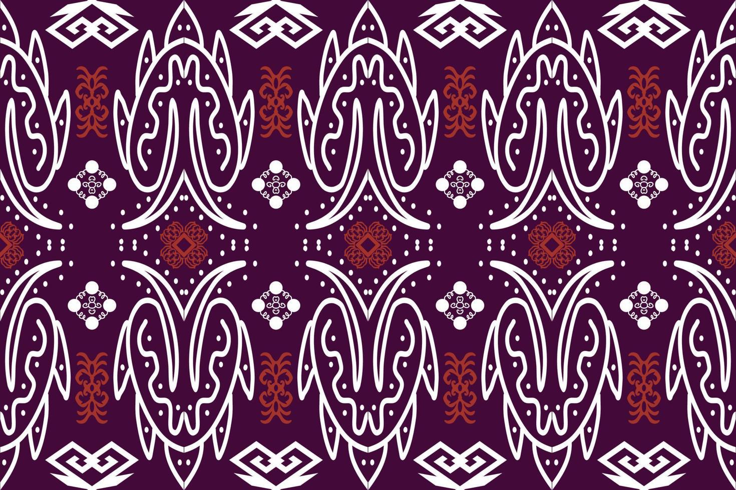 motif traditionnel oriental ethnique géométrique.figure style de broderie tribale.design pour papier peint, vêtements, emballage, tissu, illustration vectorielle vecteur