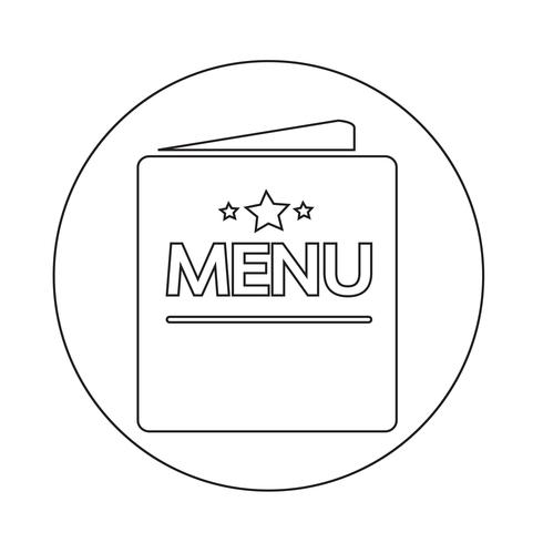 icône de menu vecteur