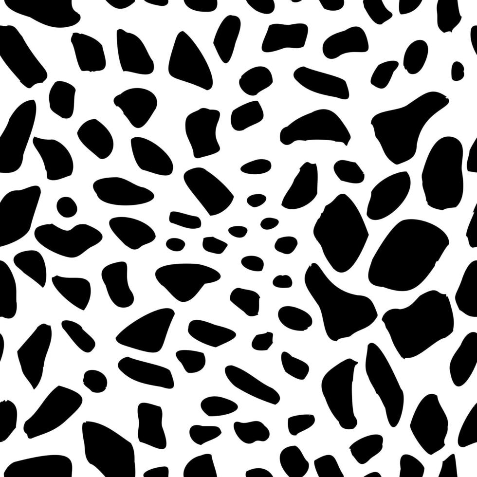 girafe modèle sans couture isolé sur fond blanc. peau d'animaux africains. design textile imprimé monochrome de savane. vecteur