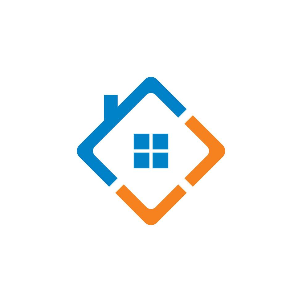 vecteur de maison, logo immobilier
