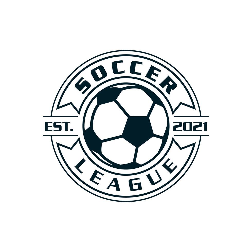logo de football, vecteur de logo de sport
