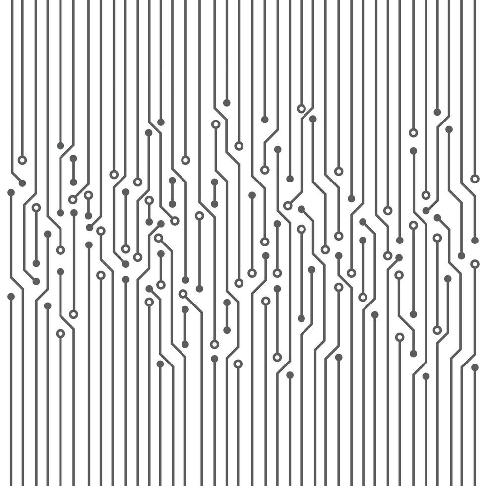 abstrait numérique avec texture de circuit imprimé de technologie. illustration de la carte mère électronique. concept de communication et d'ingénierie. illustration vectorielle vecteur