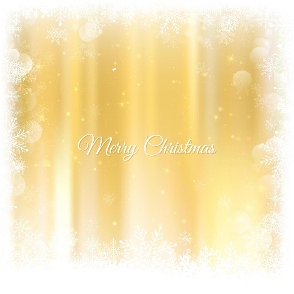 Fond d&#39;or de Noël. Noël doré fond et lumières. Gold Holiday New Year Résumé Fond scintillant paillettes avec étoiles clignotantes et des étincelles Bokeh flou. vecteur