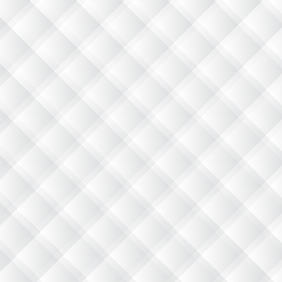 Fond blanc moderne. Fond de style art carré papier géométrique blanc vecteur